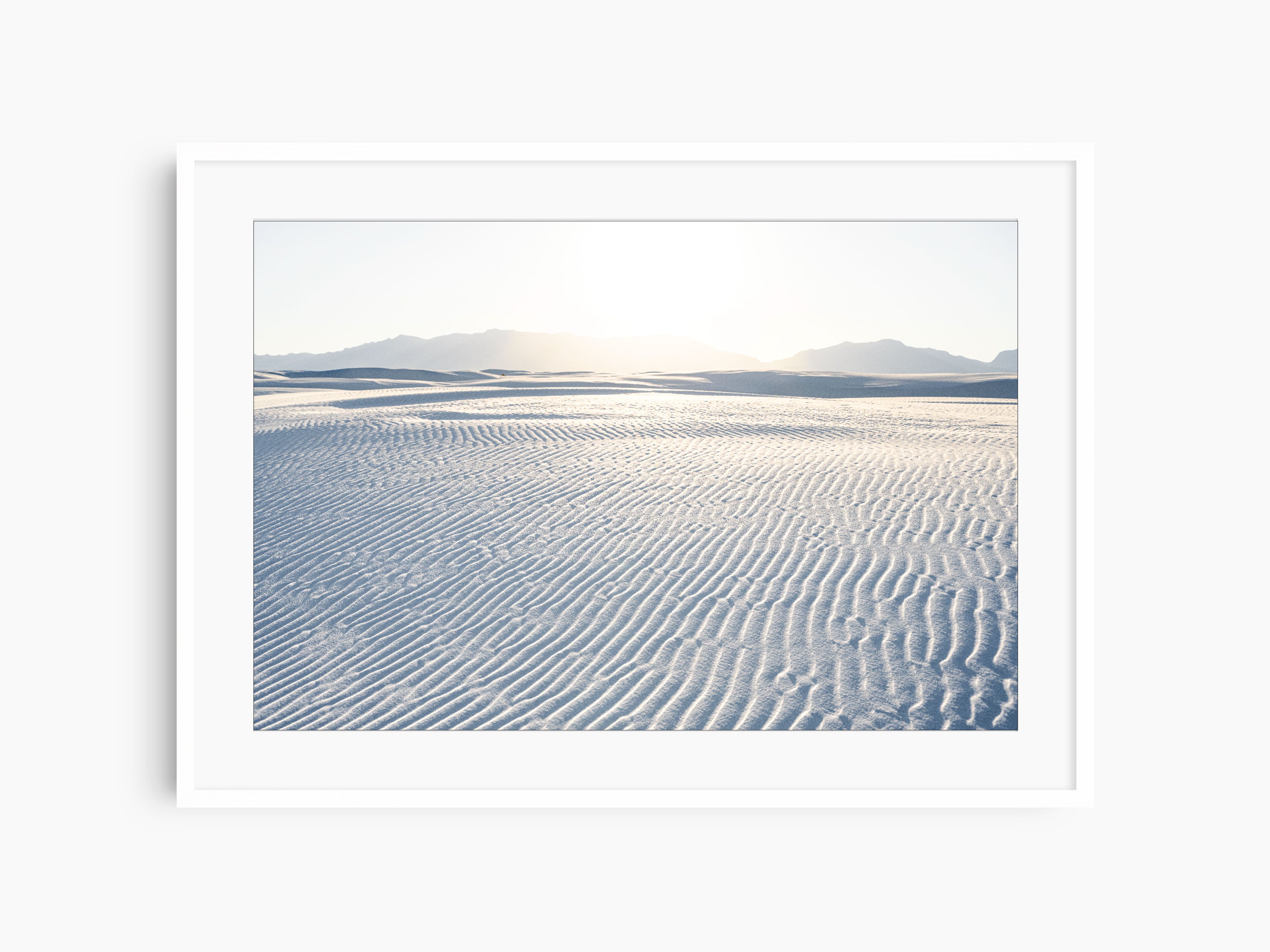 White Sands, Texture